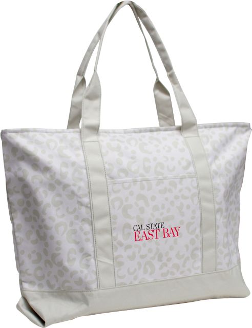California State University East Bay Leopard Tote