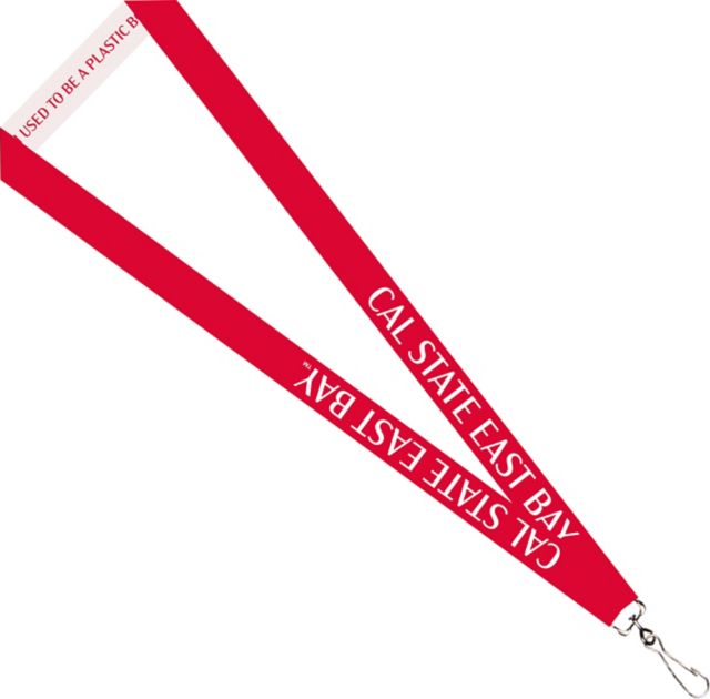 California State University East Bay Recycled Lanyard