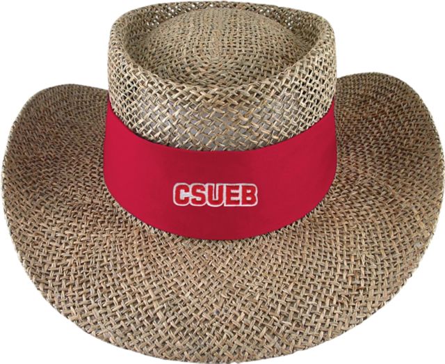 California State University East Bay Tournament Straw Hat