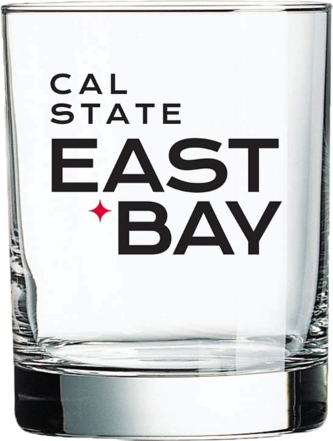 California State University East Bay Double Old Fashioned 14 oz. Glass