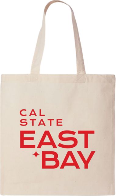 California State University East Bay 15 x 16 Canvas Tote Bag