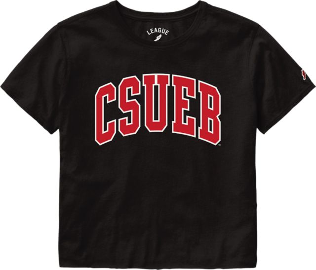 California State University East Bay Short Sleeve Cropped T-Shirt