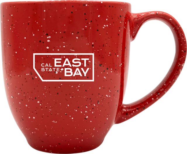 California State University East Bay 16 oz. Laser Engraved Bistro Mug