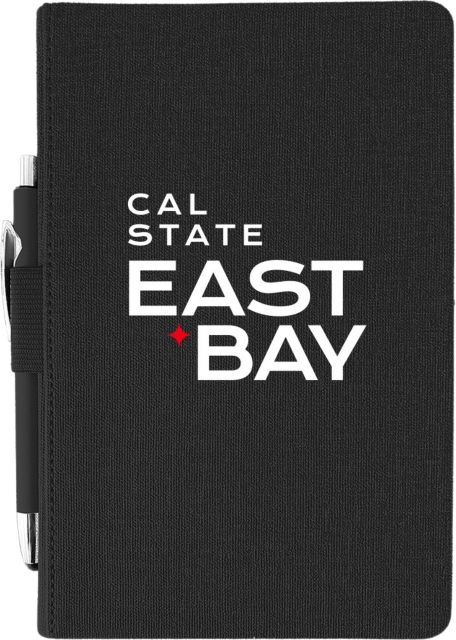 California State University East Bay Journal with Pen