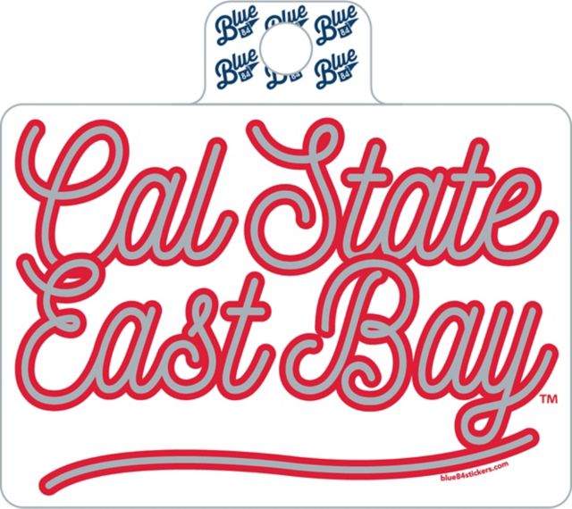 California State University East Bay Fullsize Sticker