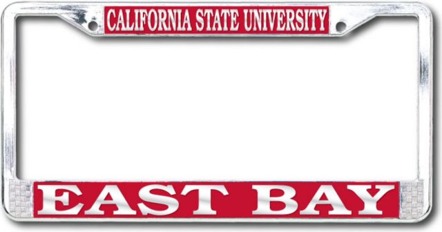 California State University East Bay License Plate Frame