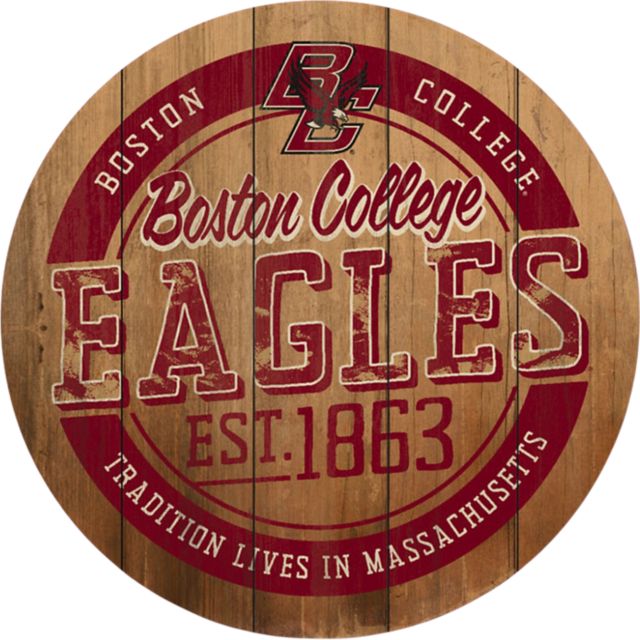 Boston College Barrel Top Wall Mount 26''x26'' - ONLINE ONLY