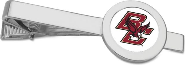 CSI Silver Tie Bar With Colored Medallian - ONLINE ONLY