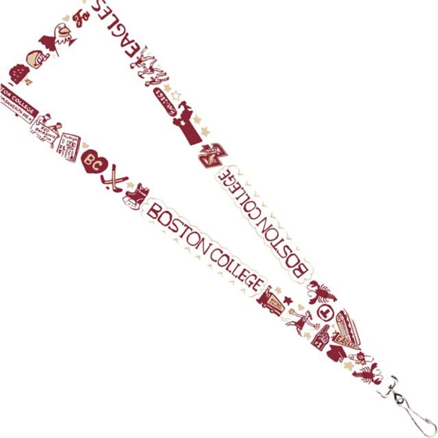 Boston College Julia Gash 3-4'' Satin Lanyard