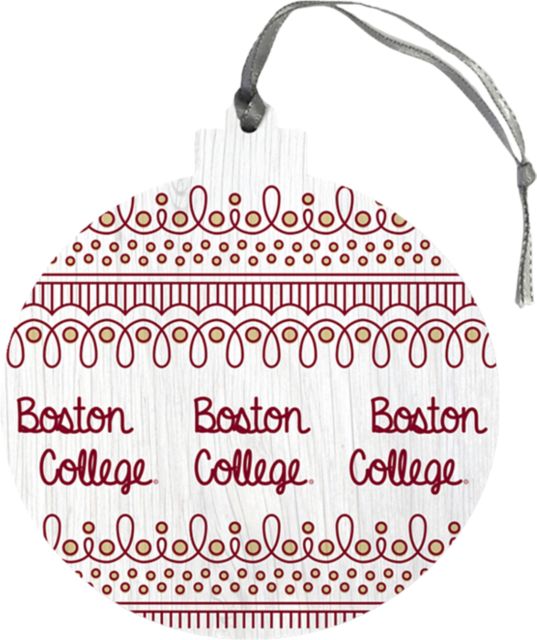 Boston College Eagles Round Ornament