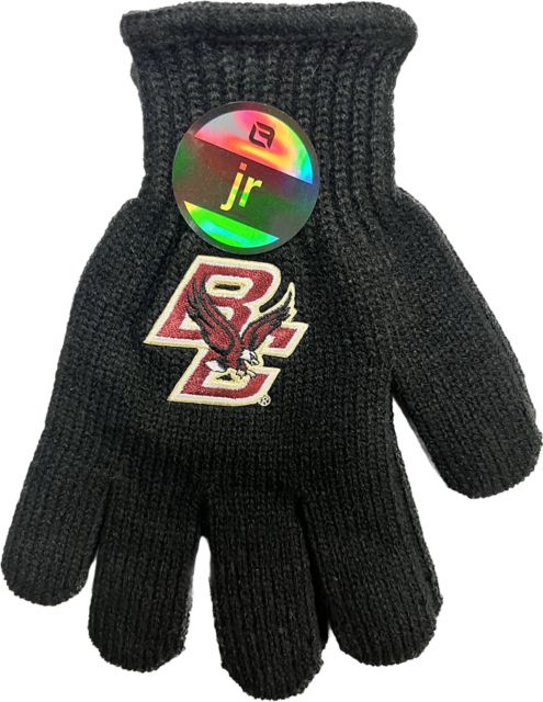 Boston College Youth Knit Tailgate Gloves