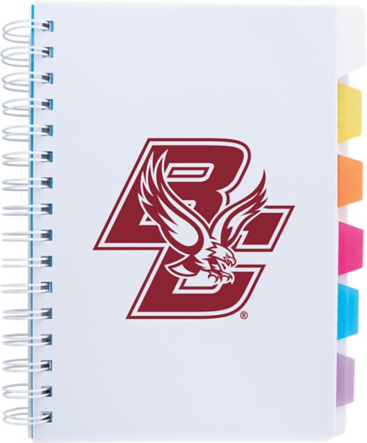 Boston College Notebook with Tabs