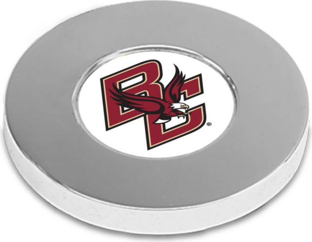 CSI Silver Paperwitheight (Gift Boxed) With Colored Medallion - ONLINE ONLY