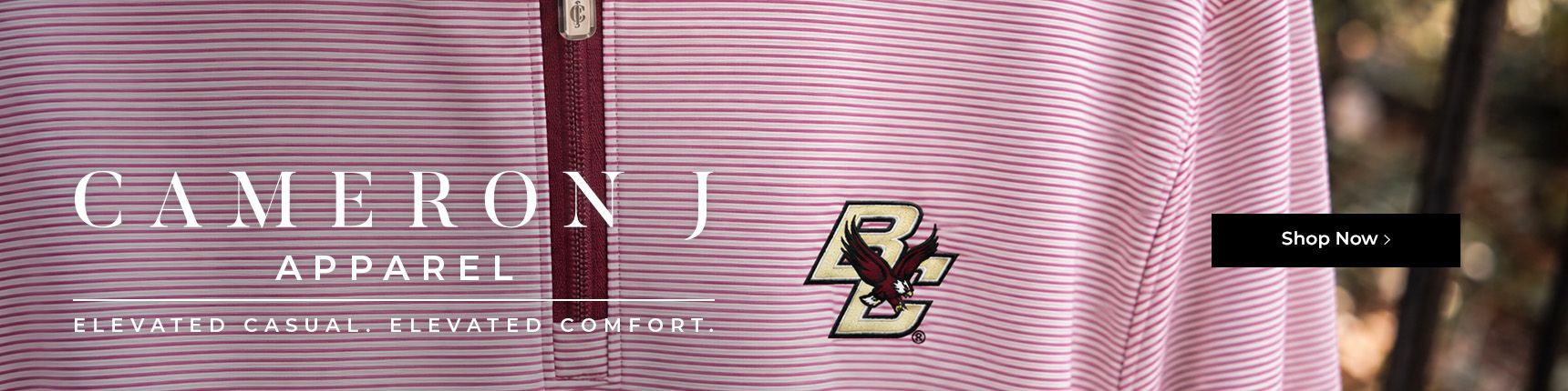 Cameron J apparel. Elevated casual. Elevated comfort.