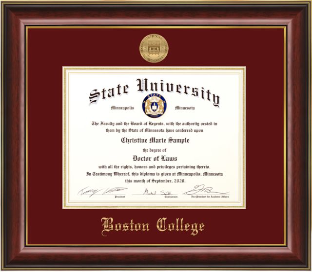 Boston College Classic 13" x 16" Diploma Frame
