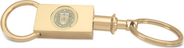 Gold Two-Section Key Ring - ONLINE ONLY