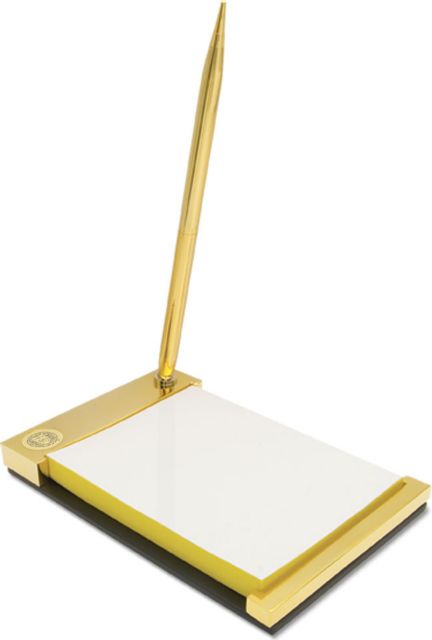 Gold Notepad Desk Set - ONLINE ONLY