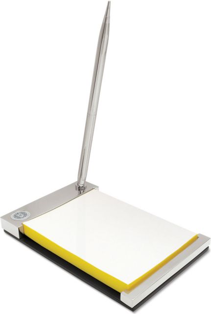 Silver Notepad Desk Set - ONLINE ONLY