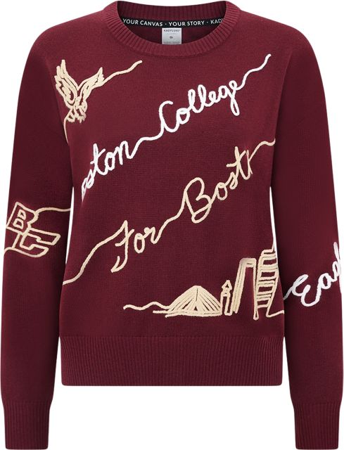 Boston College Women's Love Letter Sweater