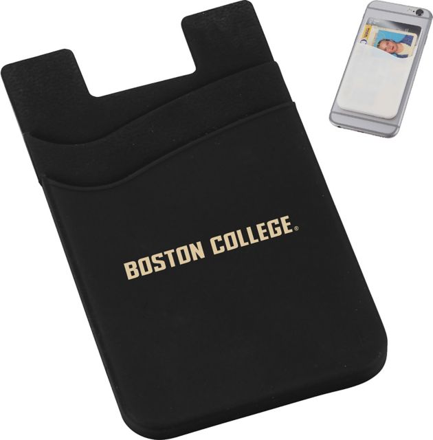 Boston College Silicone Card Wallet