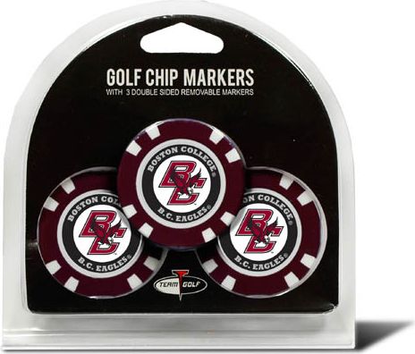 Boston College Eagles Golf Ball Chip Markers 3-Count
