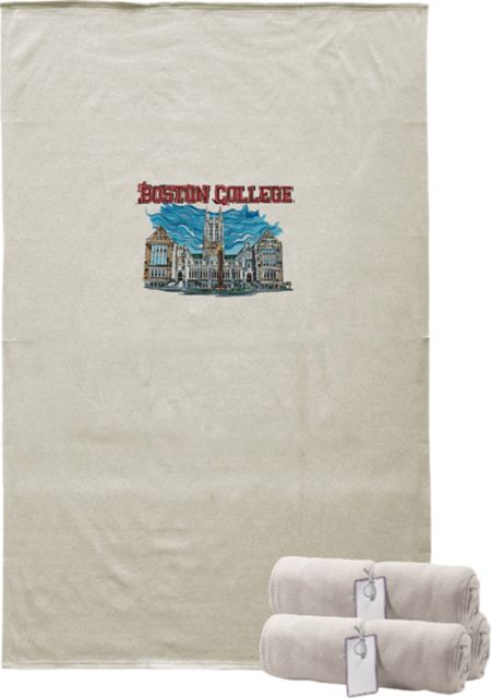 Boston College Landmark Justin Patten Blanket