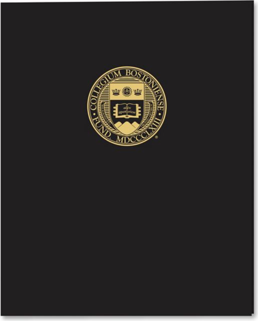 Boston College 2 Pocket Folder