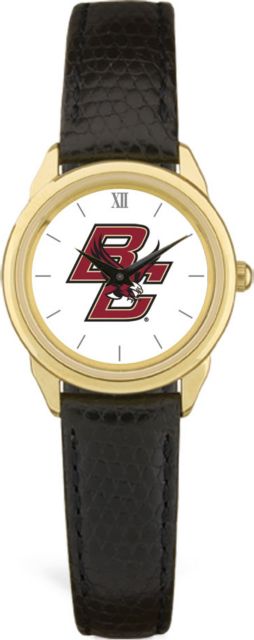 CSI Women's Black Leather Watch(Gift Boxed) With Colored Medallion - ONLINE ONLY