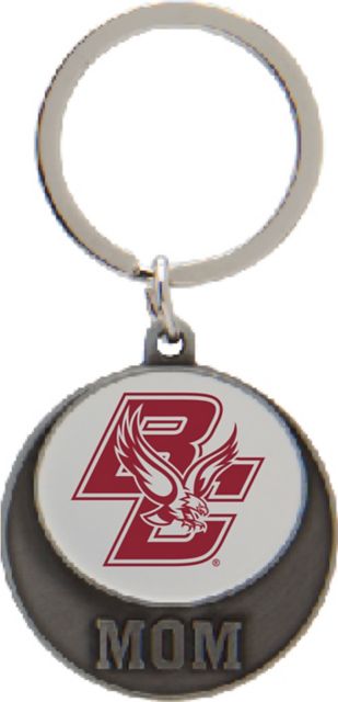 Boston College Mom Keychain