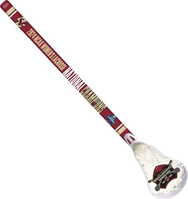 Boston College Women's Lacrosse 2024 National Champions Mini Lacrosse Stick