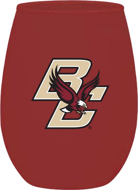 Boston College Wine Glass