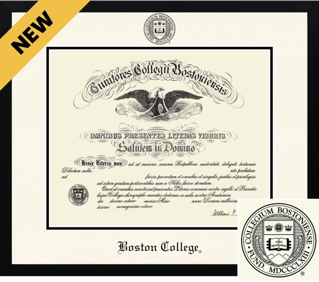 Boston College Gotham Diploma Frame