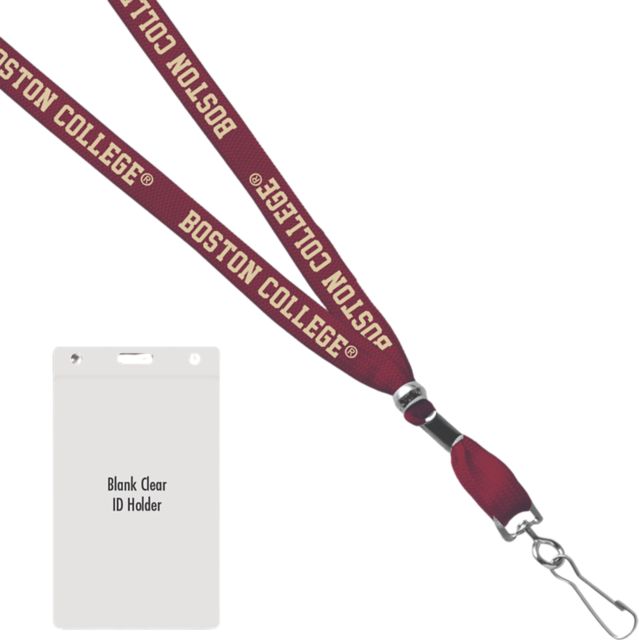 Boston College Card Dispenser Lanyard