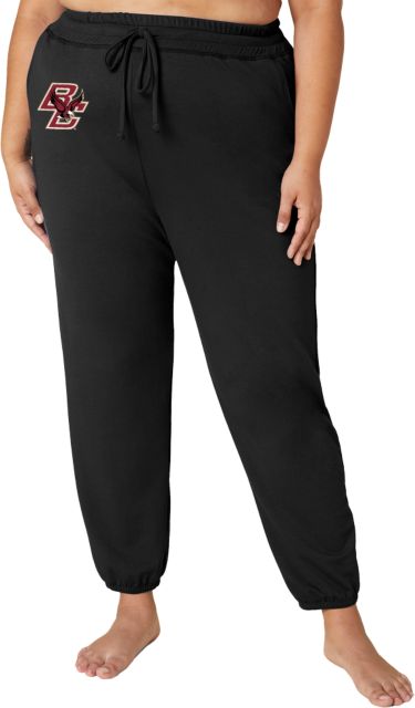 Boston College Beyond Yoga Cozy Fleece Weekender Pant - Plus Size