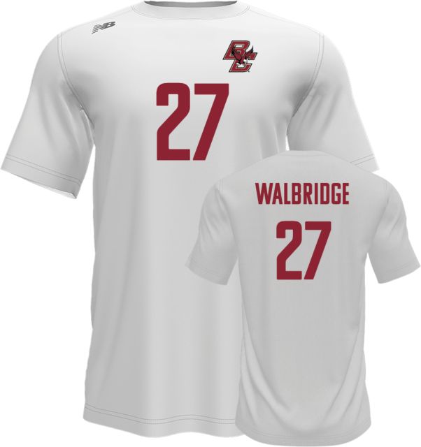 Boston College Women's Soccer T-Shirt Caroline Walbridge - 27 - ONLINE ONLY
