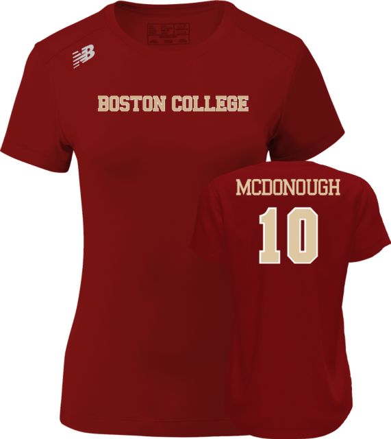 Boston College Softball Womens T Shirt McDonough - 10 - ONLINE ONLY