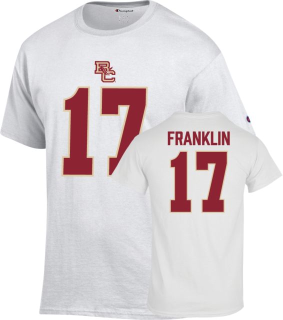 Boston College Football T Shirt Franklin - 17 - ONLINE ONLY