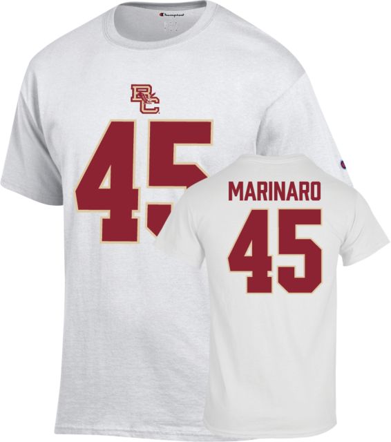 Boston College Football T Shirt Marinaro - 45 - ONLINE ONLY