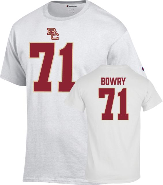Boston College Football T Shirt Bowry - 71 - ONLINE ONLY