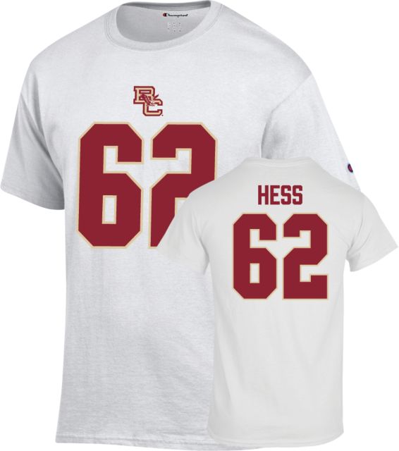 Boston College Football T Shirt Hess - 63 - ONLINE ONLY