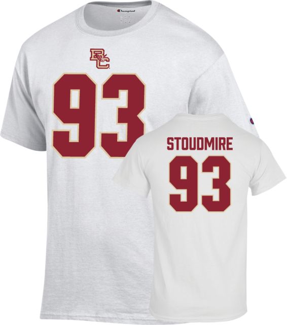 Boston College Football T Shirt Stoudmire - 93 - ONLINE ONLY
