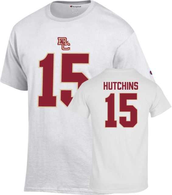 Boston College Football T Shirt Hutchins -15 - ONLINE ONLY