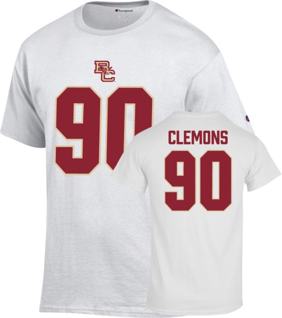 Boston College Football T Shirt Clemons - 90 - ONLINE ONLY