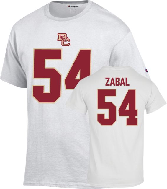 Boston College Football T Shirt Zabal - 54 - ONLINE ONLY