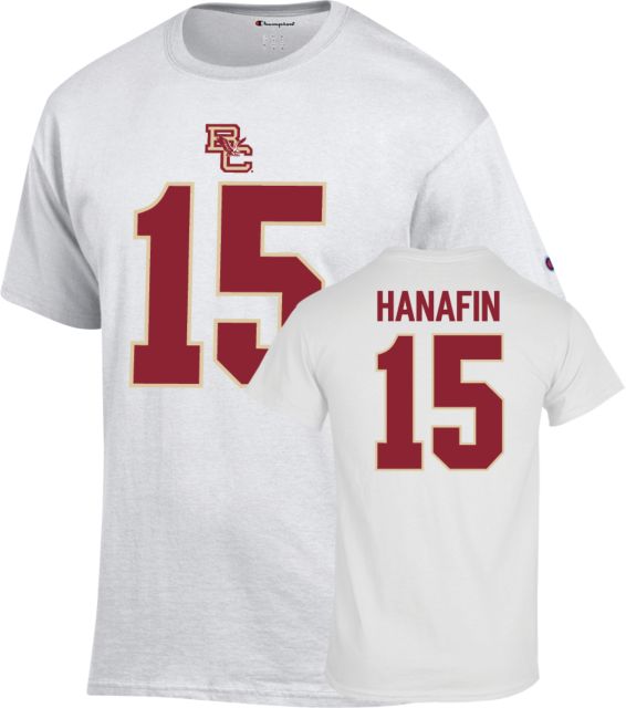 Boston College Football T Shirt Hanafin - 15 - ONLINE ONLY