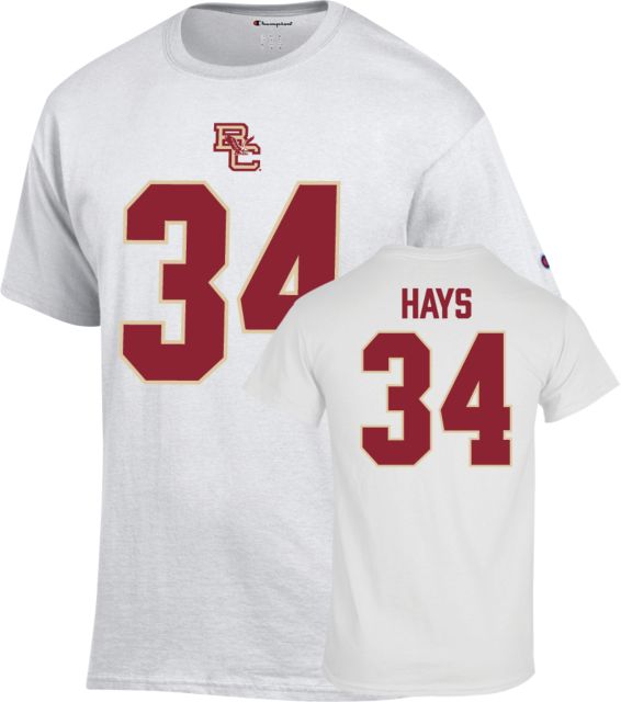 Boston College Football T Shirt Hays - 34 - ONLINE ONLY