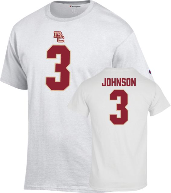 Boston College Football T-Shirt Nate Johnson - 3