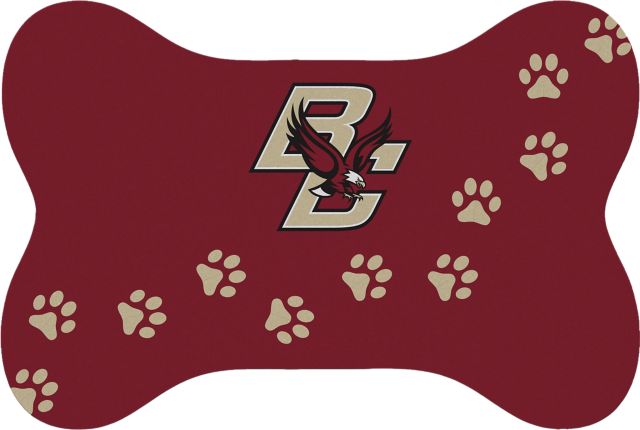Boston College Bone Shaped Pet Mat