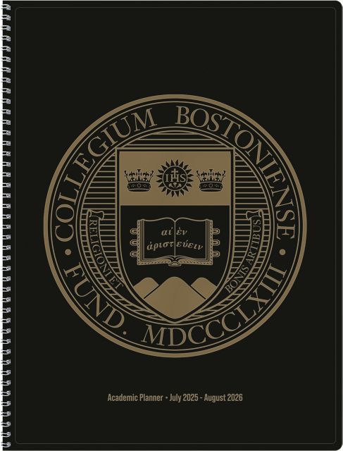 Boston College Academic Monthly Planner