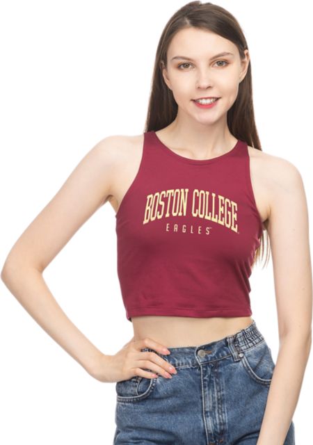 Boston College Women's Eagles Cropped Tank Top